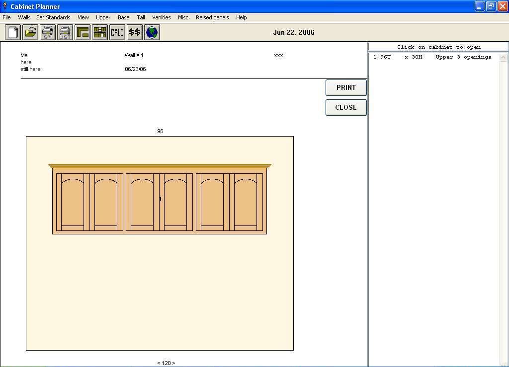 Adding cabinets in elevation view Adding cabinets in elevation view