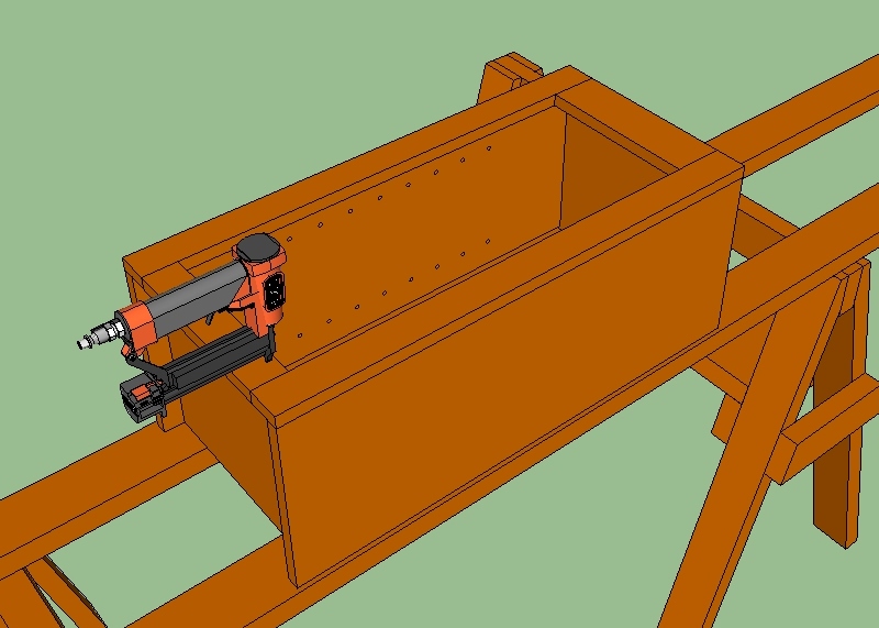 nailing bottom of face frame