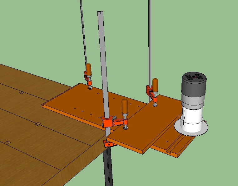 making a dado with a router