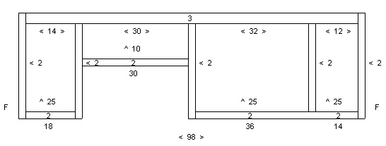 Sample kitchen shop drawing